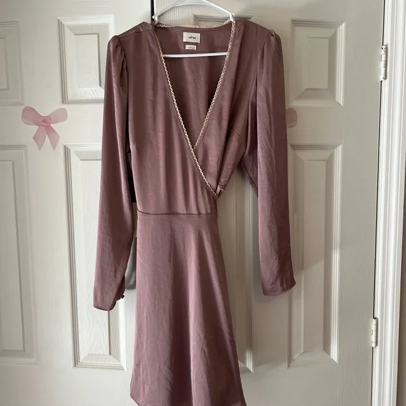 chinese dress ladies Juliette Long Sleeve Wrap Dress main image 0